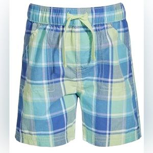 NWT FIRST IMPRESSIONS Baby Boys Springtime Plaid Shorts Size 3-6 months 🥰